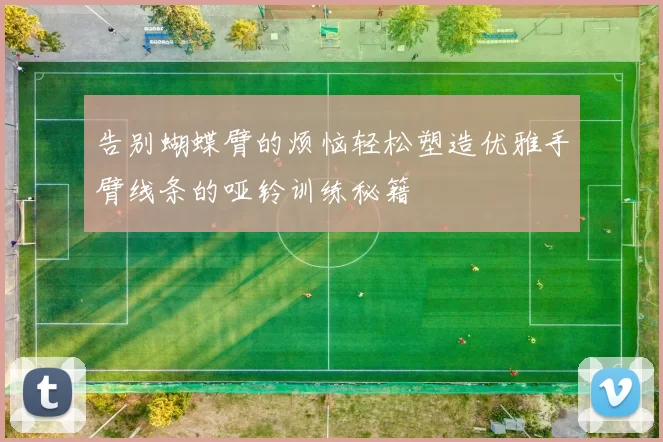 告别蝴蝶臂的烦恼轻松塑造优雅手臂线条的哑铃训练秘籍